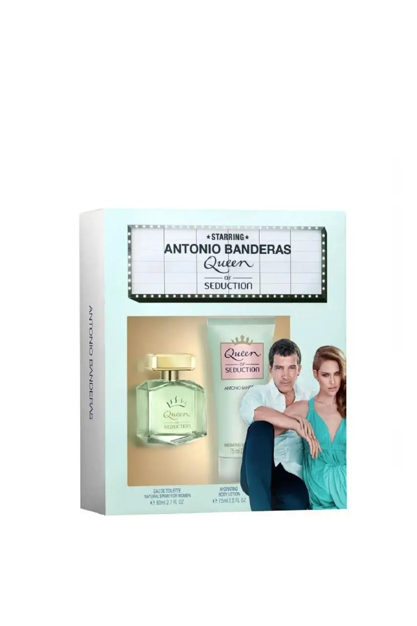 

ANTONIO BANDERAS Queen Of Seduction Edt 80 ml + Body lotion 75 ml Women's Perfume Set