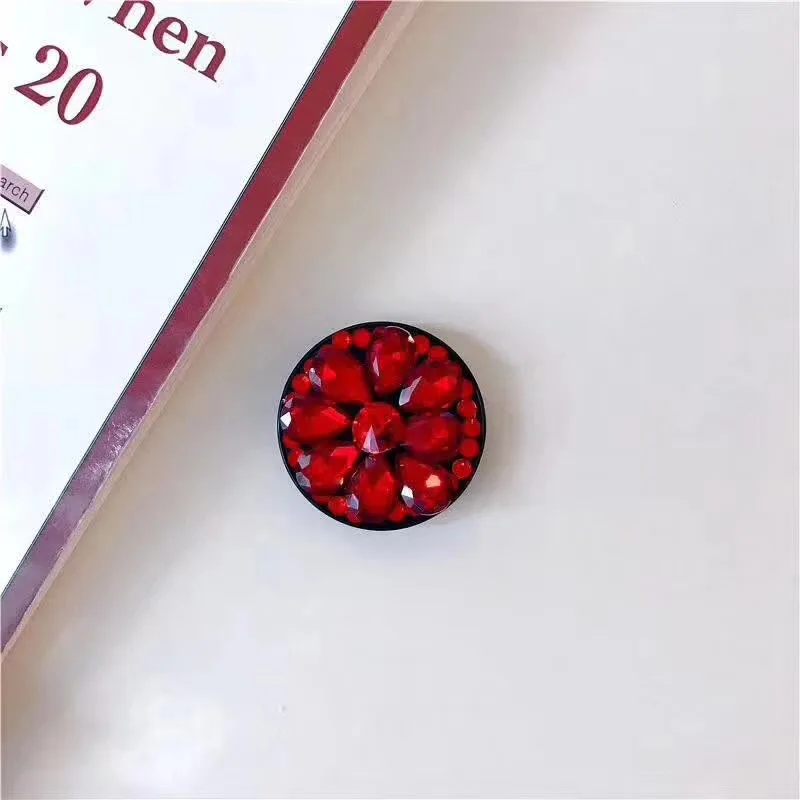 Держатель для телефона на палец с блестящими бриллиантами iPhone смартфона