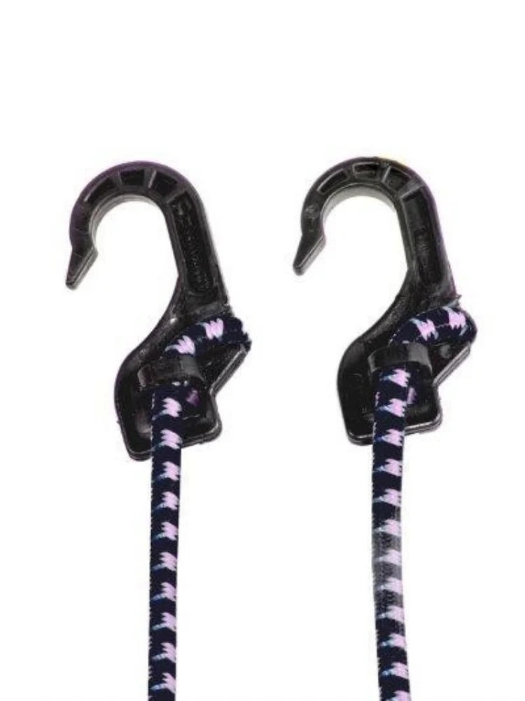 

Kit C/ 10 Thick Elastic 1m with Plastic hooks-Stretch, Spider