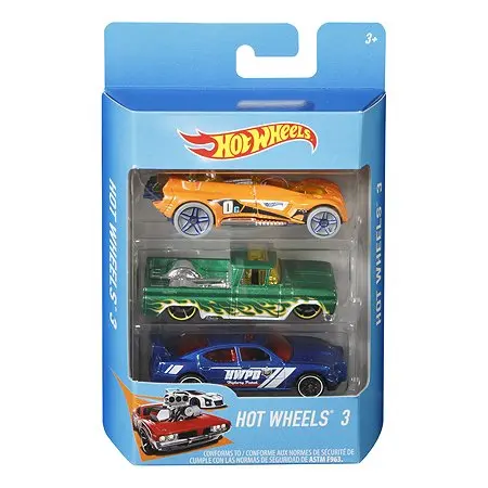Подарочный набор Hot Wheels из 3 машинок в ассортименте |