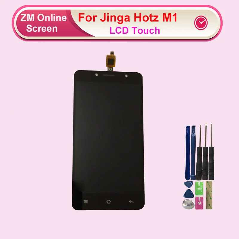 RYKKZ новый оригинальный ЖК дисплей для Jinga Hotz M1 и кодирующий преобразователь