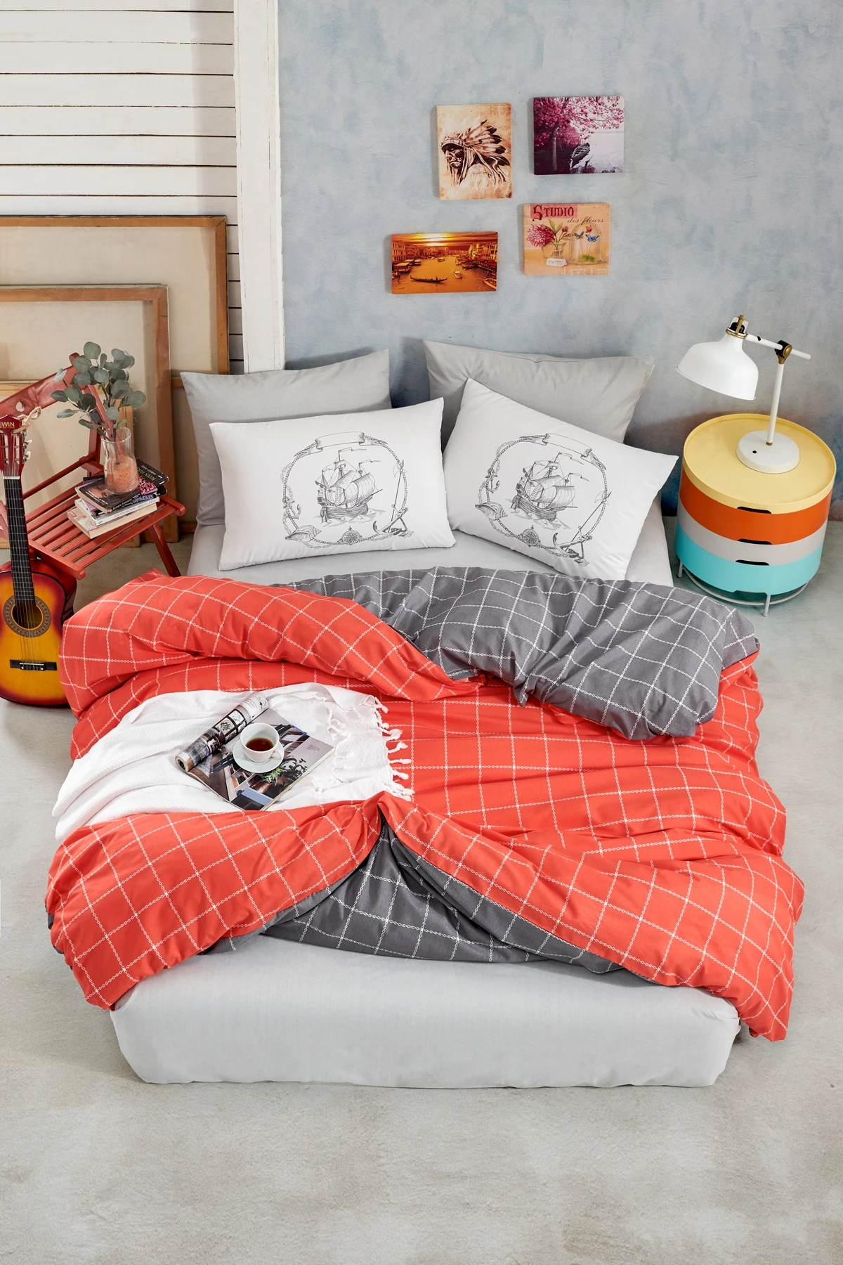 

NEW SEASON 100% COTTON DUVET COVER SET