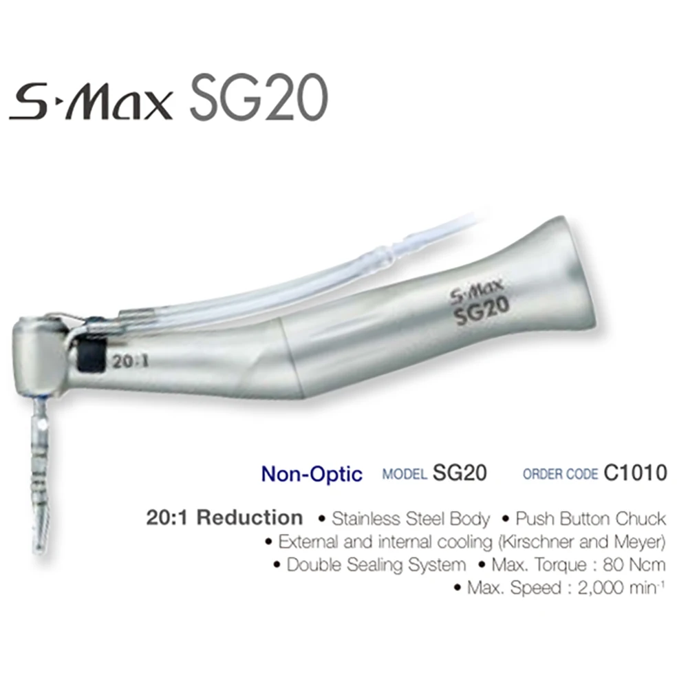 Новое поступление среднего Шестерни Для NSK S-MAX SG20 имплантат 20:1 угловой наконечник