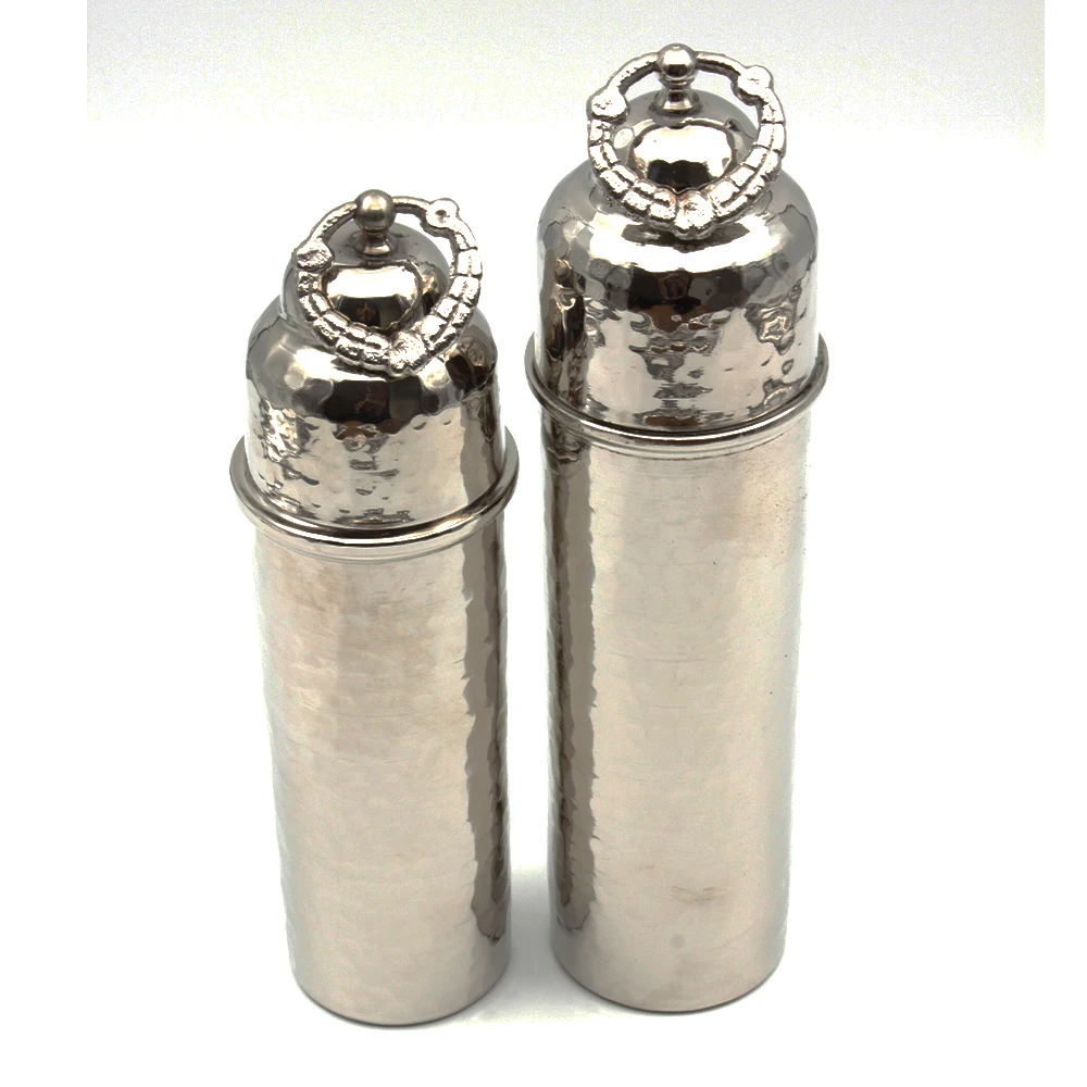 Медная бутылка для воды (серо-Молотковая) 500 мл | Дом и сад