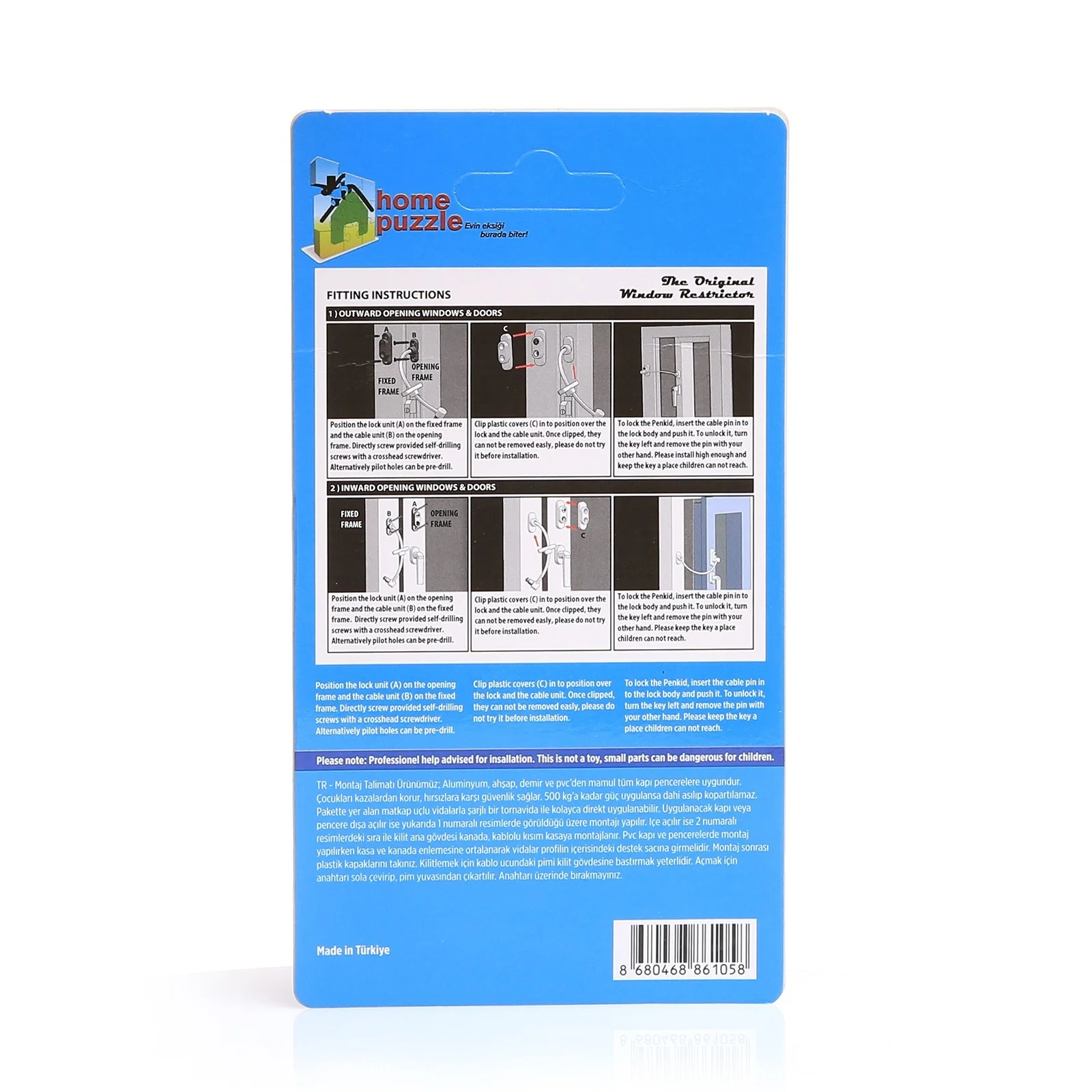 Ebebek Homepuzzle Детская безопасность блокировка ПВХ|Замки| |