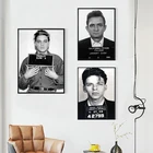 Черный и белый фотопостер Джонни наличный, Фрэнк синатрия, винтажные художественные принты, подарки для фанатов, Картина на холсте, искусство