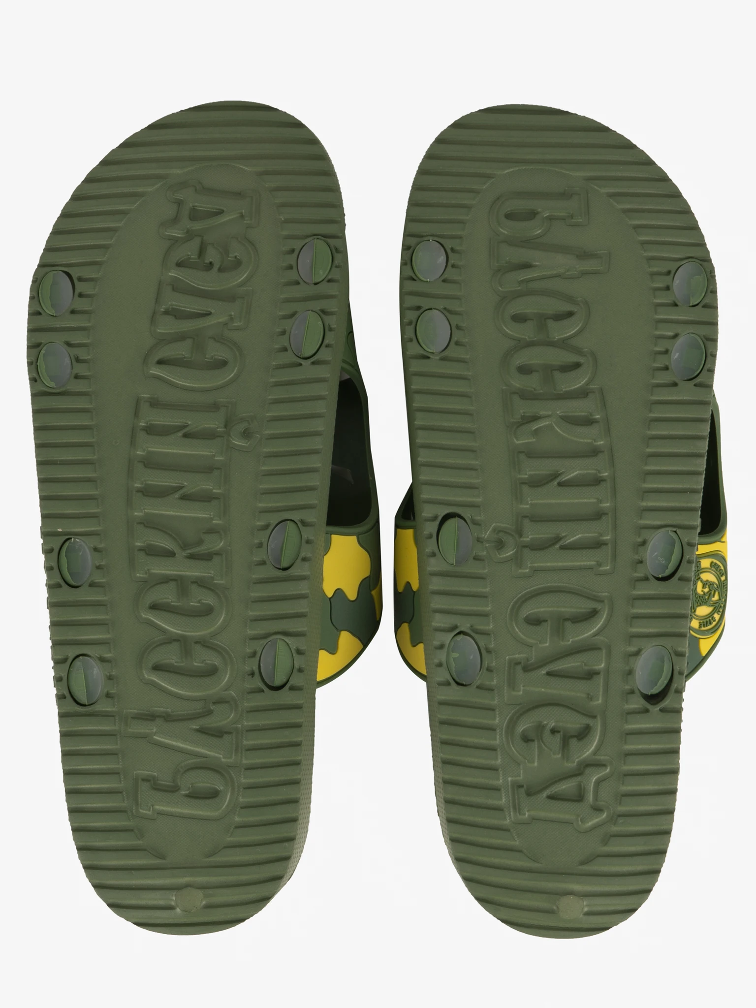 Шлепанцы Великоросс Русский след Жёлтый одуванчик ортопедические с рельефной