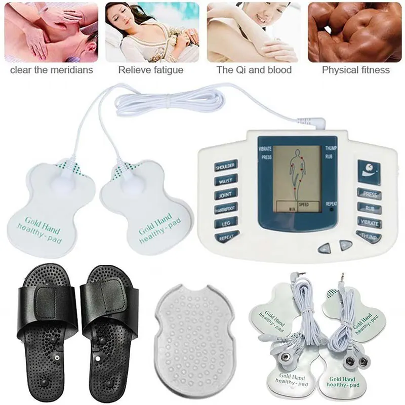 

Healthy Care Full Body Tens Acupuncture Electric Therapy Massager Meridian Physiotherapy Massager Apparatus Massager Machine