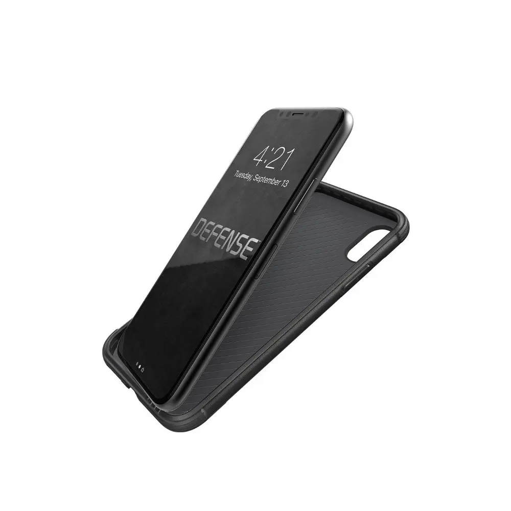 Клип кейс противоударный карбон x doria Defense Lux for IphoneXs|Бамперы| |