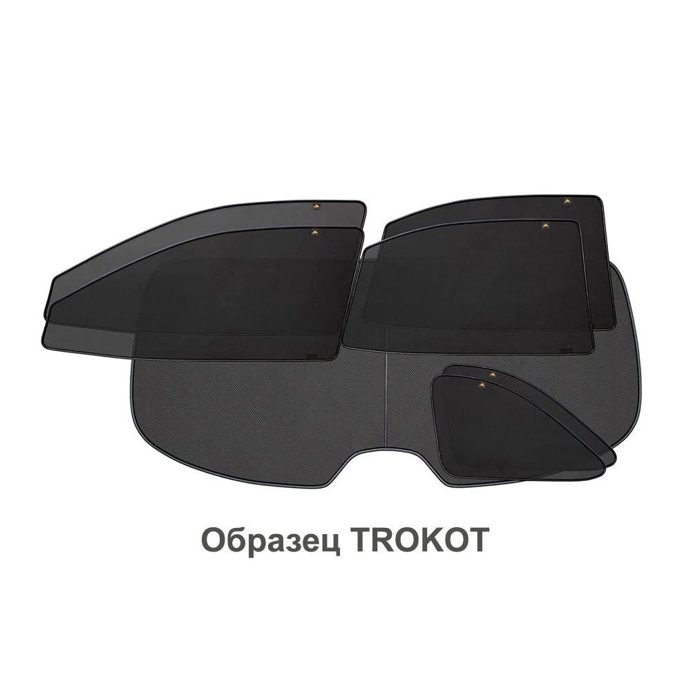 Каркасные шторки (полный комплект) 7 шт. для Toyota Wish 2003-2009 TROKOT TR0772-12 Тойота Виш