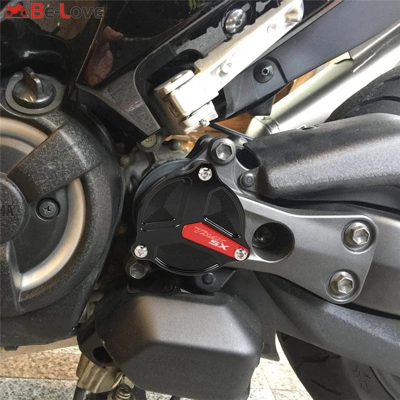 

Motorcycle New Aluminum Frame Hole Cover Guard For Yamaha tmax 530 sx dx 2012-2019 2020 2016 2017 2018 T-MAX 530 Accessories