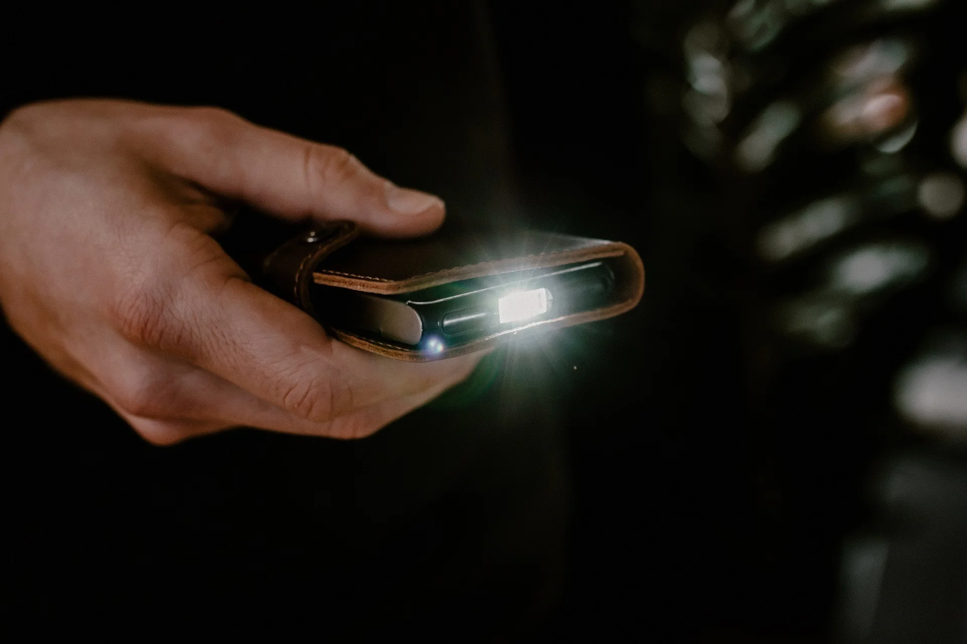 Кошелек-фонарь LED Lenser Lite Wallet 150 лм. аккумулятор светло-коричневый - купить по
