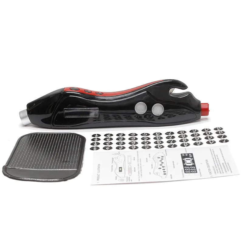 Инструмент для контроля давления в шинах автомобиля прибор с цифровым дисплеем