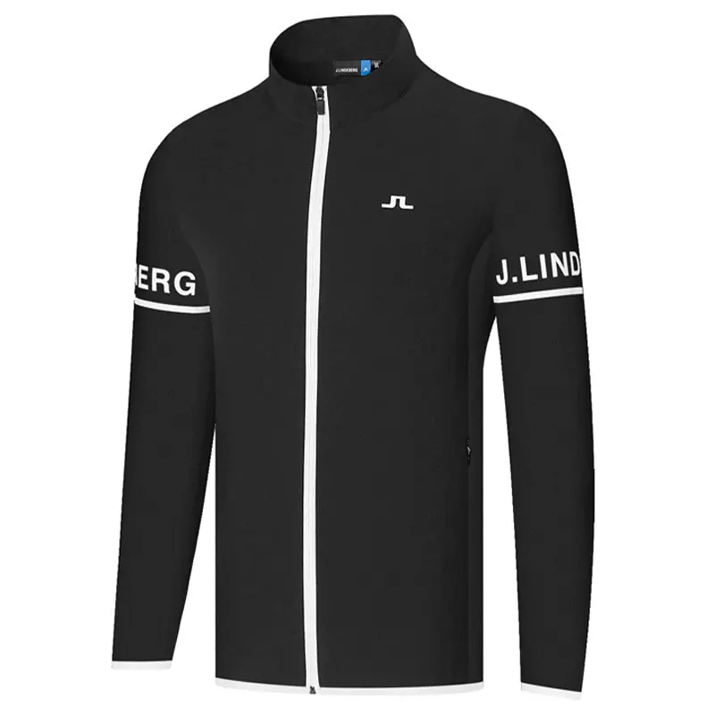 

Autumn Wnter New Golf Clothing Men Golf Windbreaker Black or White Color JL Thin Outdoor Leisure Sports Jacket