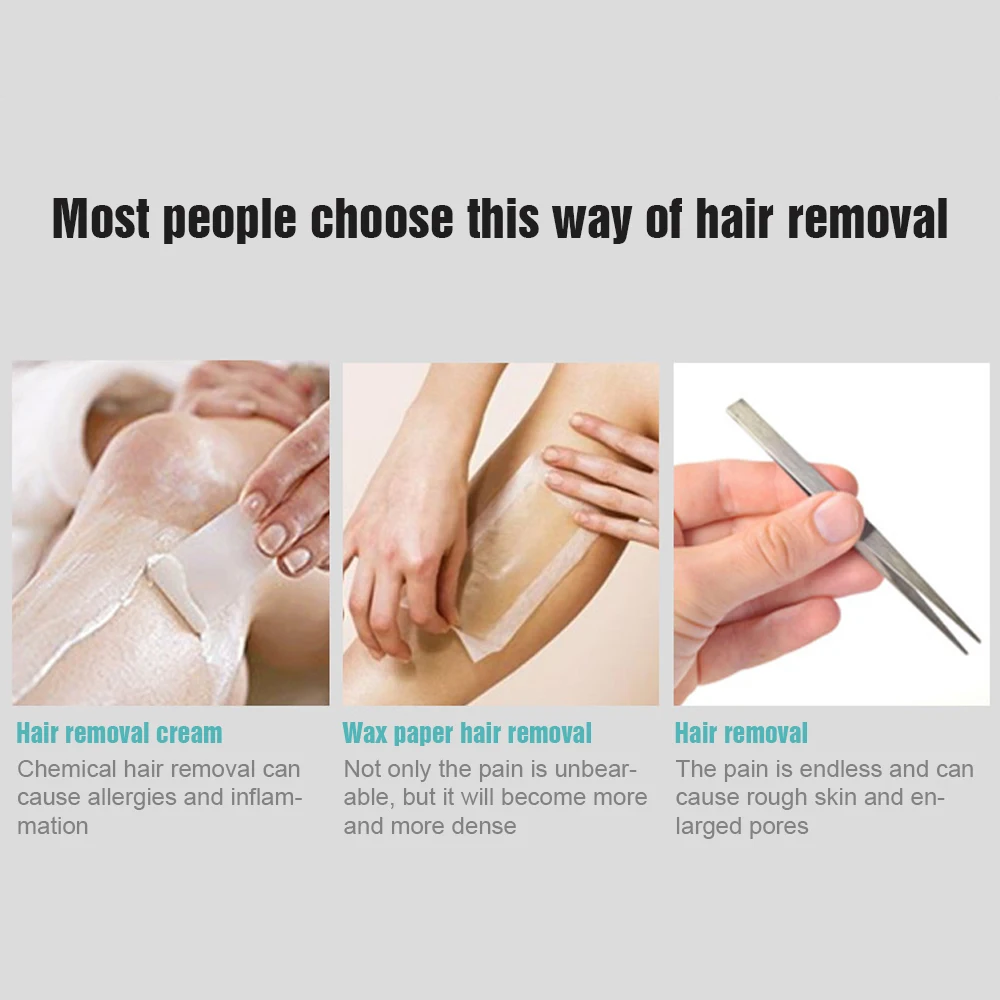 Электрическая бритва для волос 5 в 1 безболезненный триммер бровей носа тела зоны