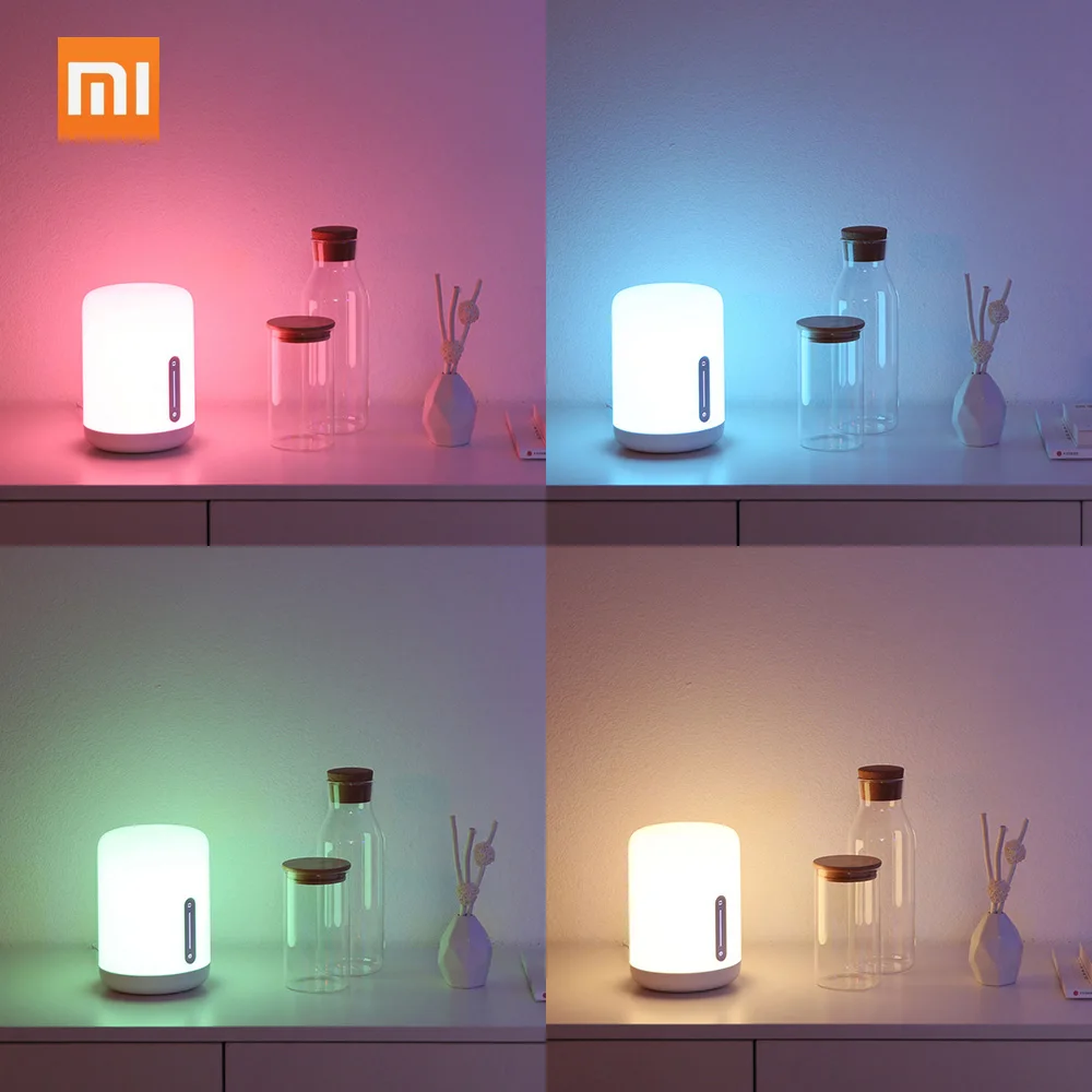 Прикроватная лампа Xiaomi Mijia Bedside Lamp 2 Умный ночник светильник Bluetooth Голосовое