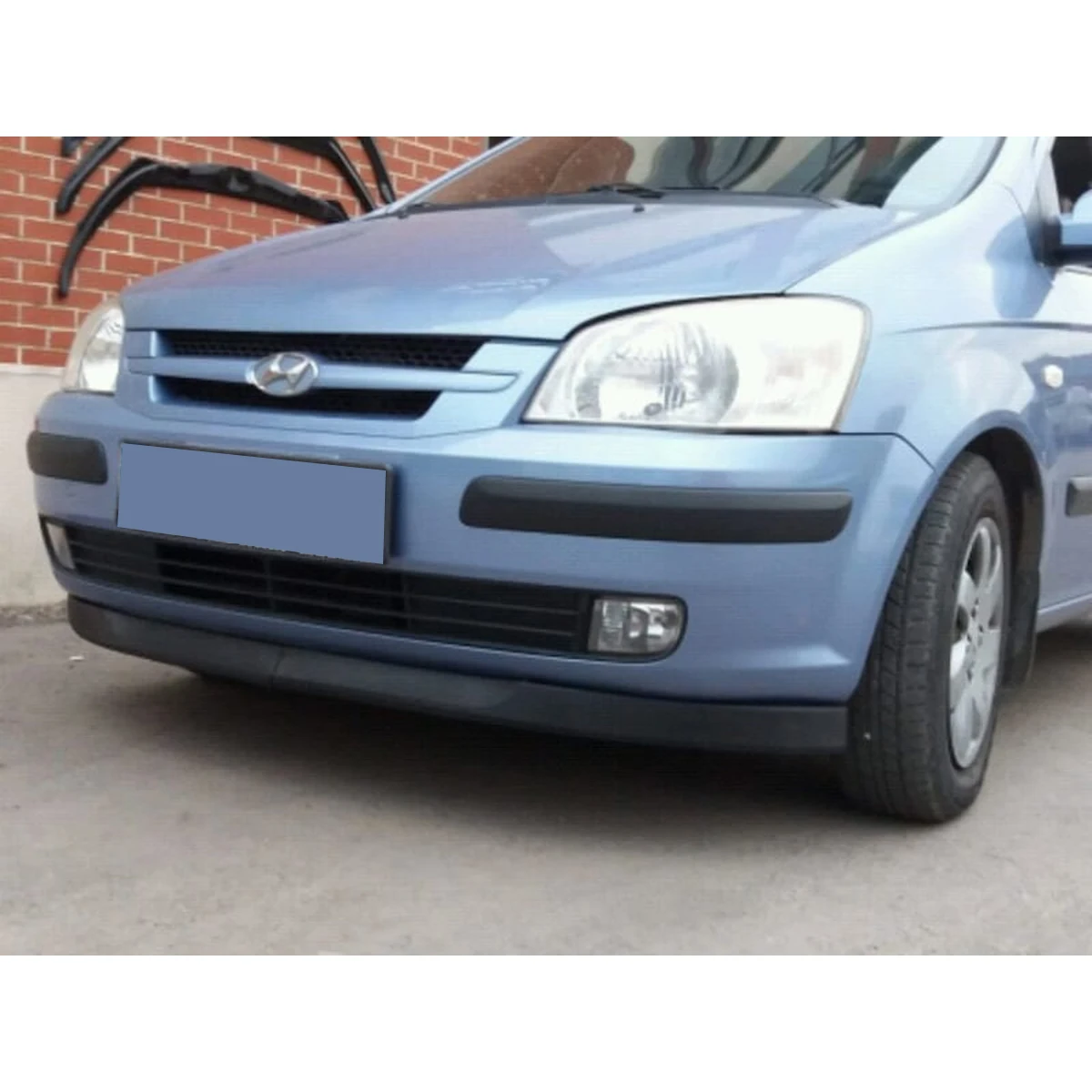Для HYUNDAI GETZ Astra H модель губ передний спойлер бампер евро губа универсальный 2 шт.
