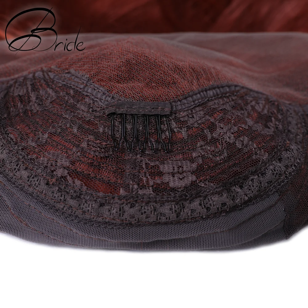 Парик для косплея невесты длинный волнистый парик женщин синтетический