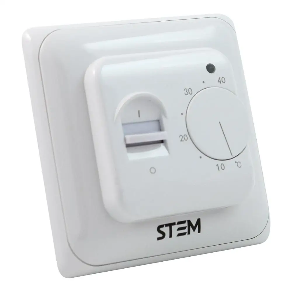 Механический терморегулятор STEM Energy SET-70 220В 16А для теплого пола регулятор