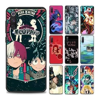 anime my hero academia phone case for xiaomi mi a2 8 9 lite se pro 9t cc9 e note10 5g 10t s pro lite soft silicone cover coque