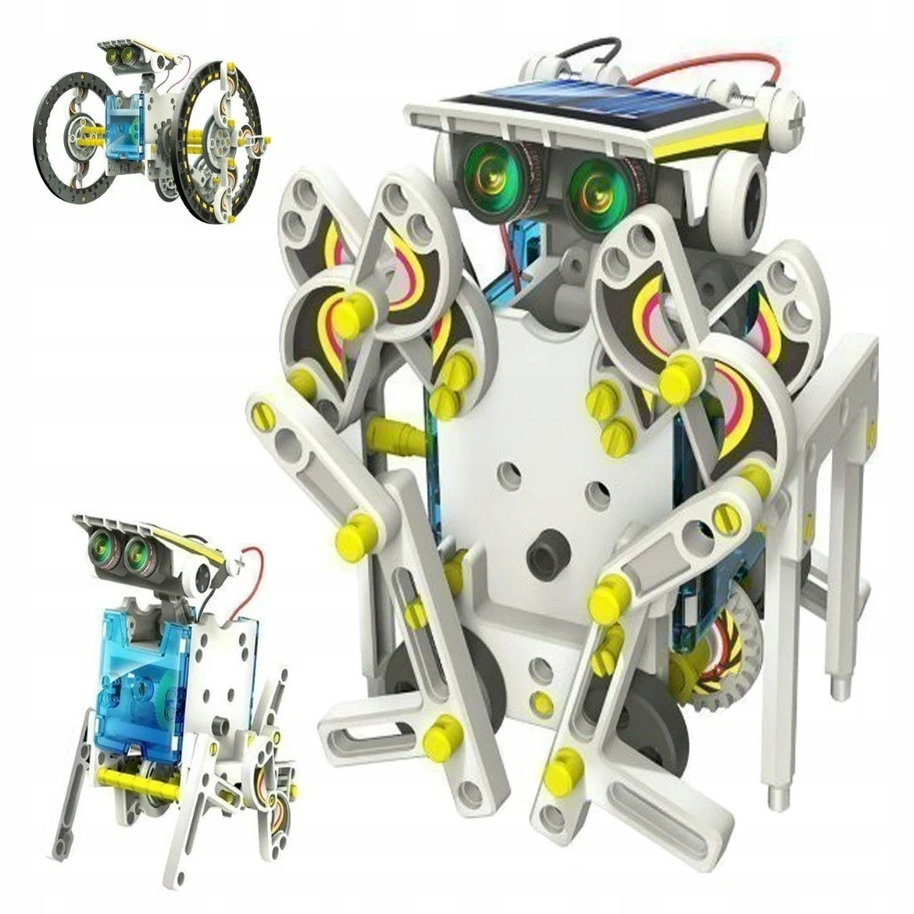 Конструктор роботов &quotSolar robot kit&quot 13 в 1 | Игрушки и хобби