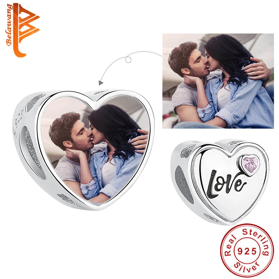 

Подвеска для браслета из серебра 925 пробы с надписью «Love»