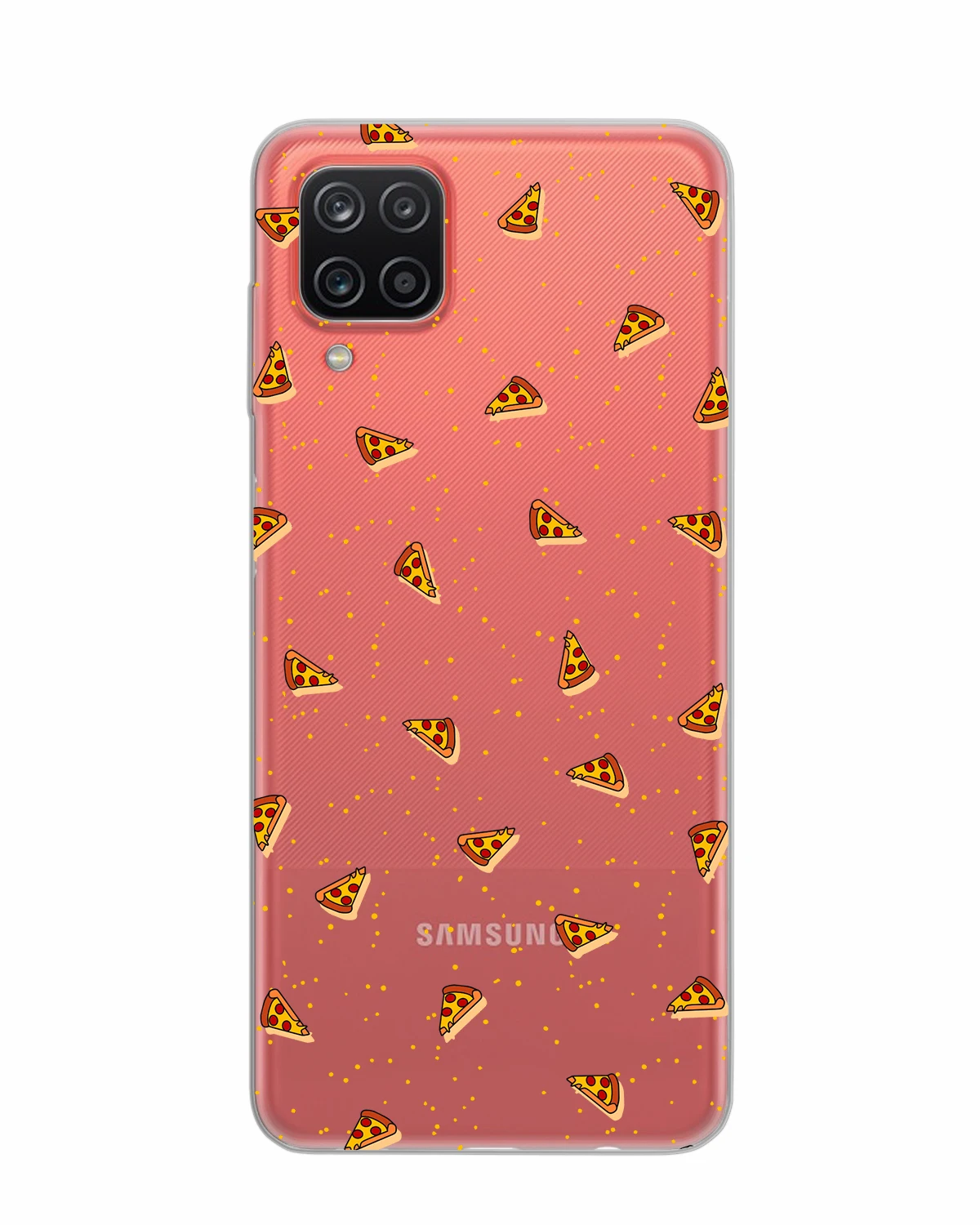 Силиконовый чехол Мобилиус на Samsung A12 A32 A52 A72 M12 рисунок Фрукты и Еда |