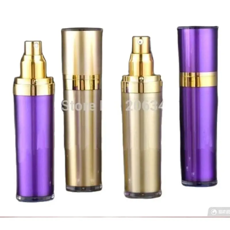 

50ML purple acrylic cone-shape mist sprayer bottle or water bottle or perfume bottle used for cosmetic packing