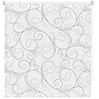 Рулонные шторы Блэкаут Лаура Черно-белый ARTTEX