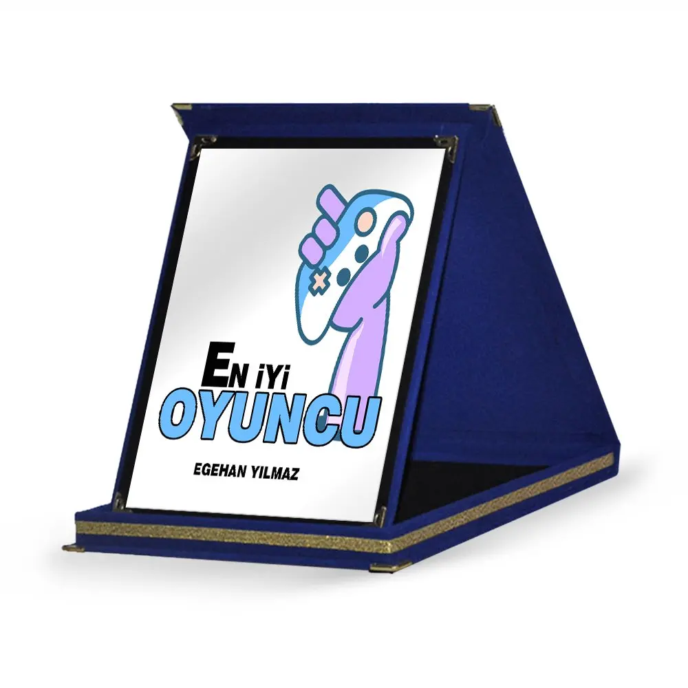 

Персонализированные лучший игрок темно-синий налет награда-3
