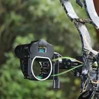 5 pins Archery Sight with laser rangefinders Bow sight range finder IPX5