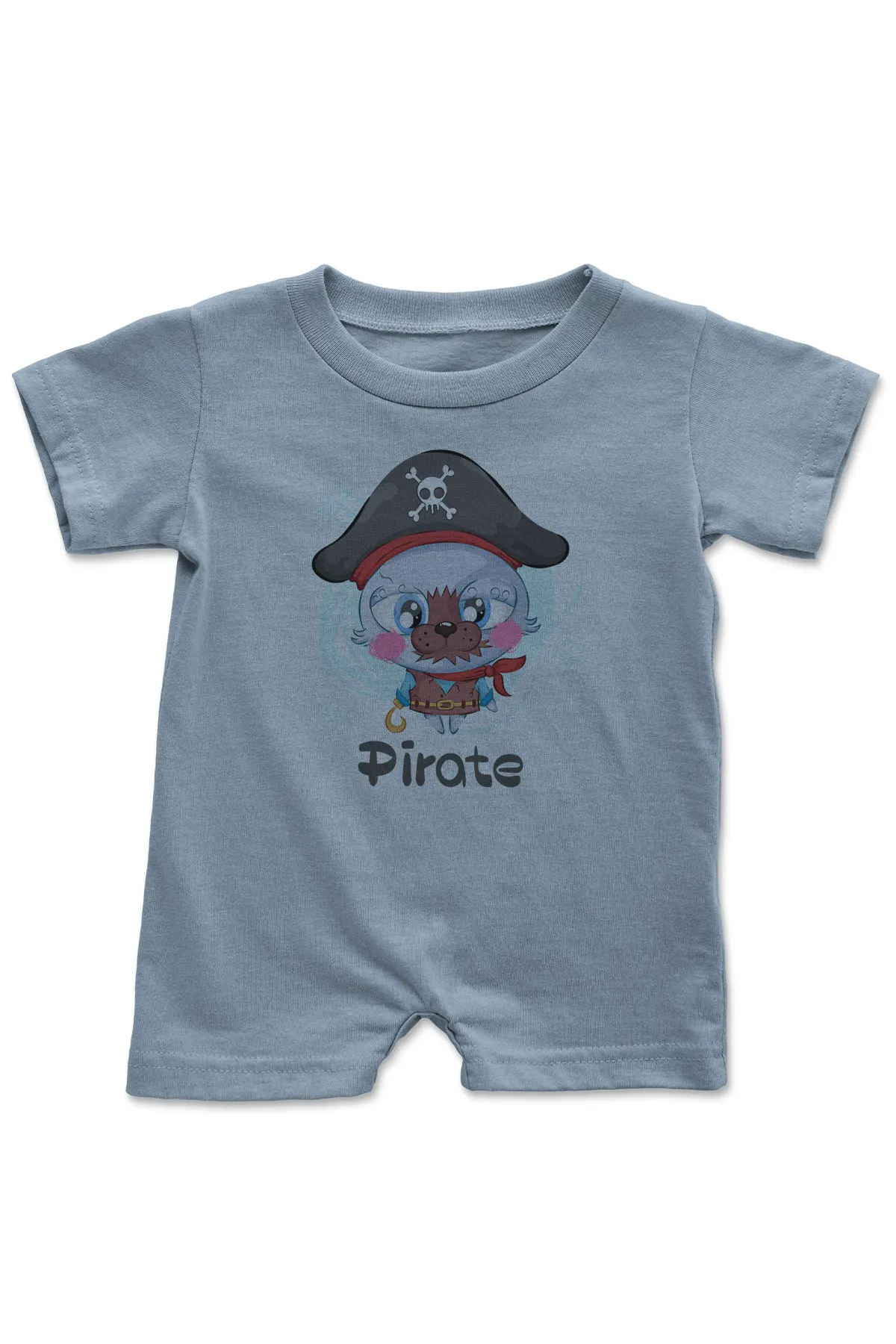 Angemiel/Детский комбинезон с изображением пиратской птицы для мальчиков Голубой