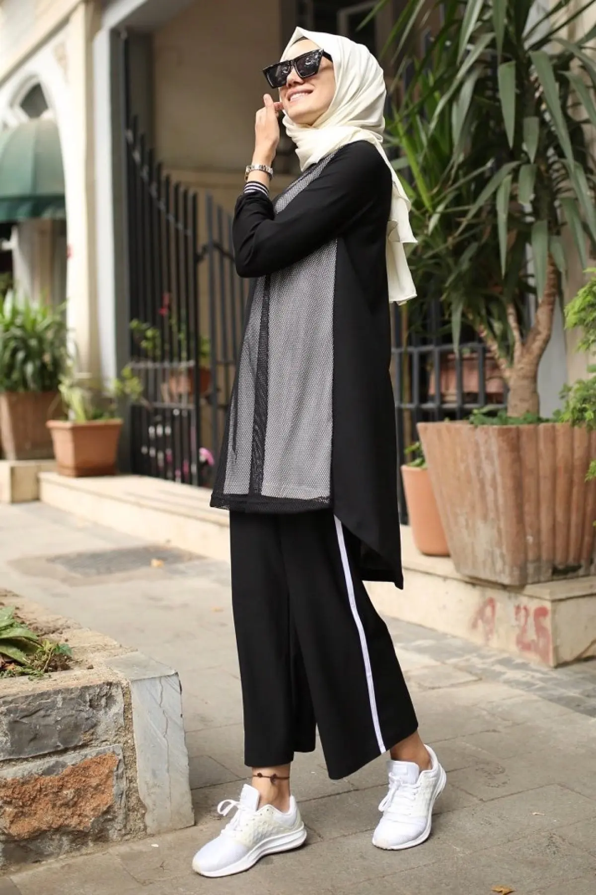 

Muslim Abayas Suit Hijab Dress 2 PIECES Bottom and Top Fashion 4 Season Black Suit Islamic Caftan Ramadan Dubai Made in Turkey