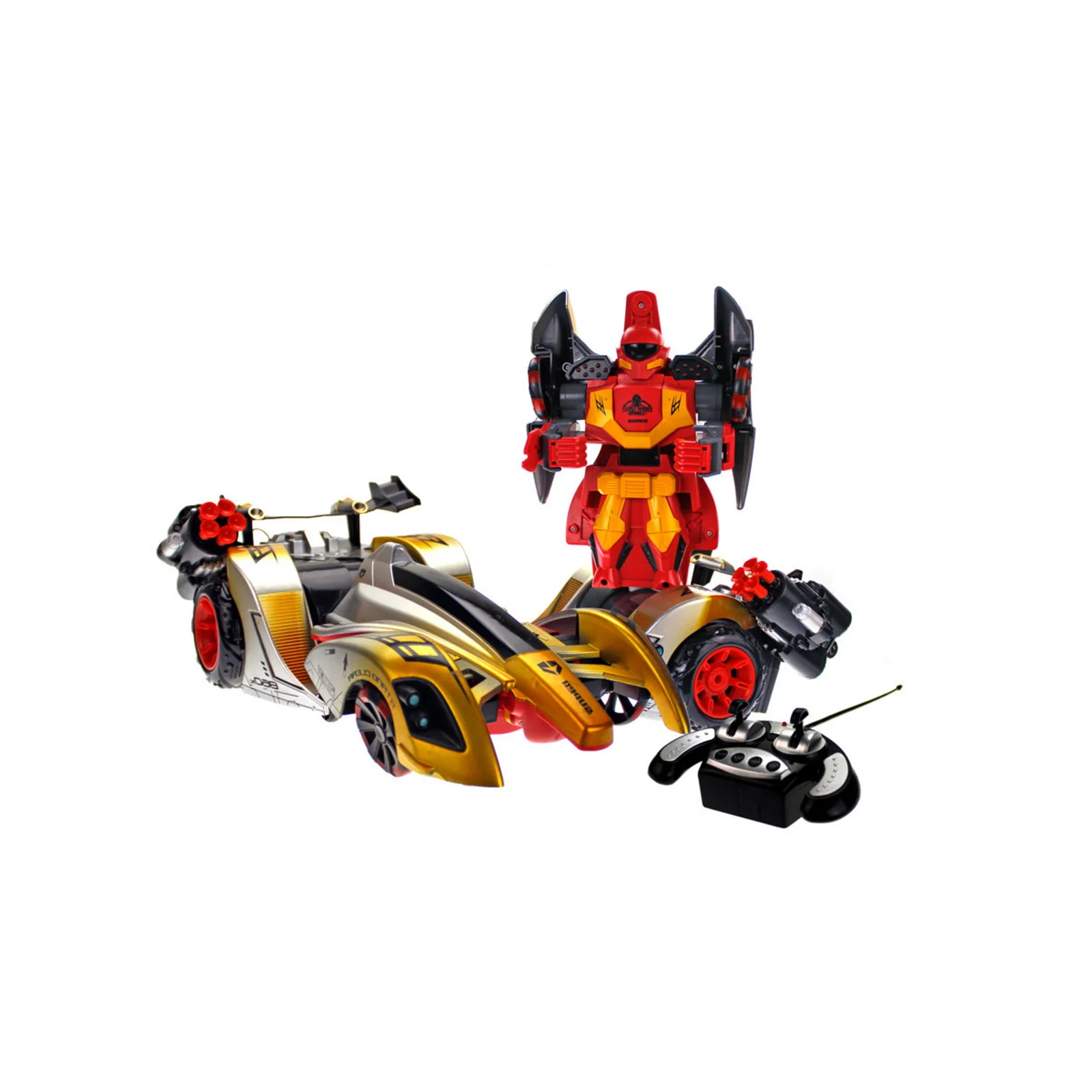 Детская игрушка трансформер робот-машина на дистанционном управлении