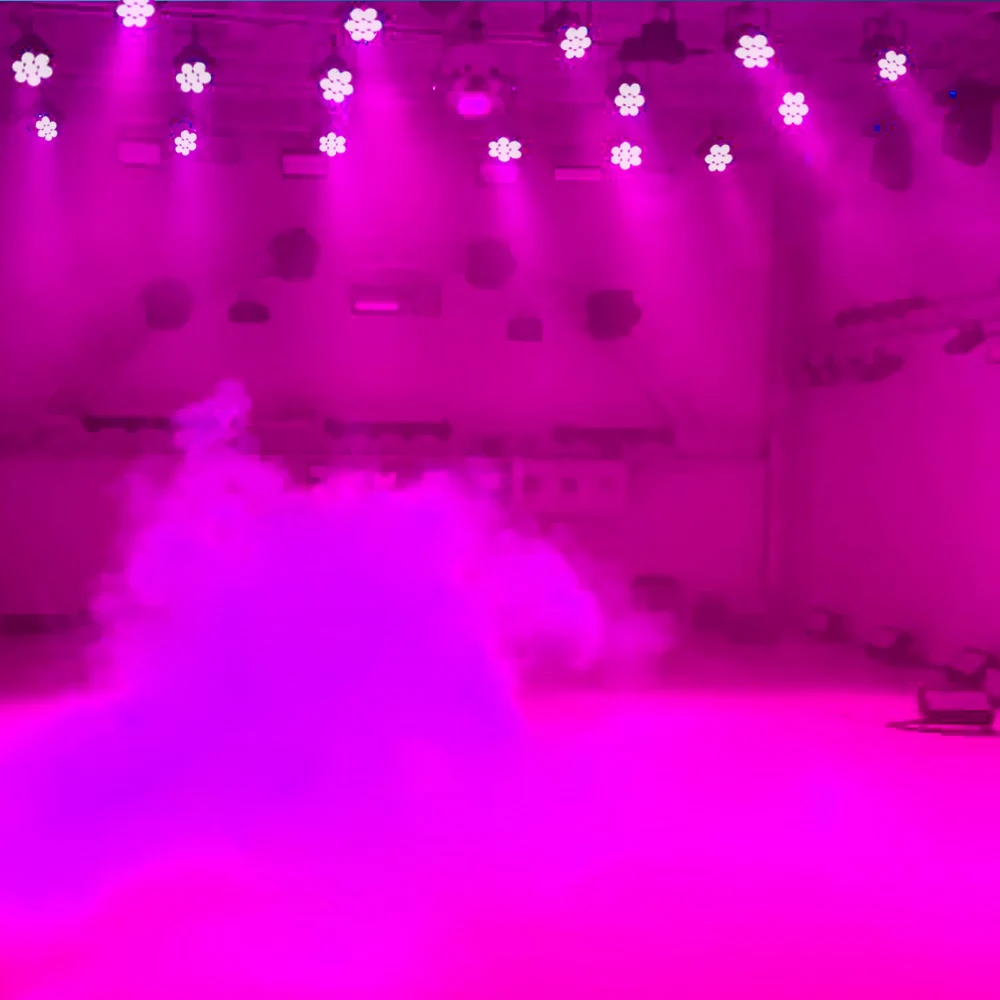 7LED 105 Вт RGBW 9/14 каналов DMX512 мини Вращающаяся головка движущаяся сценическая лампа