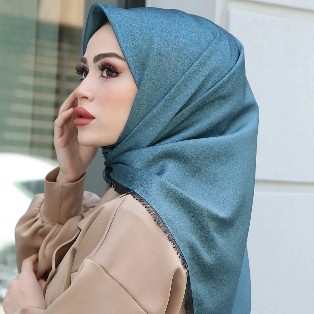 

Women's Luxury Scarf hijab, scarves mask, bandana scarf women шарф женский осень Turkey Muslim Fashion Islamic Clothing Turkey