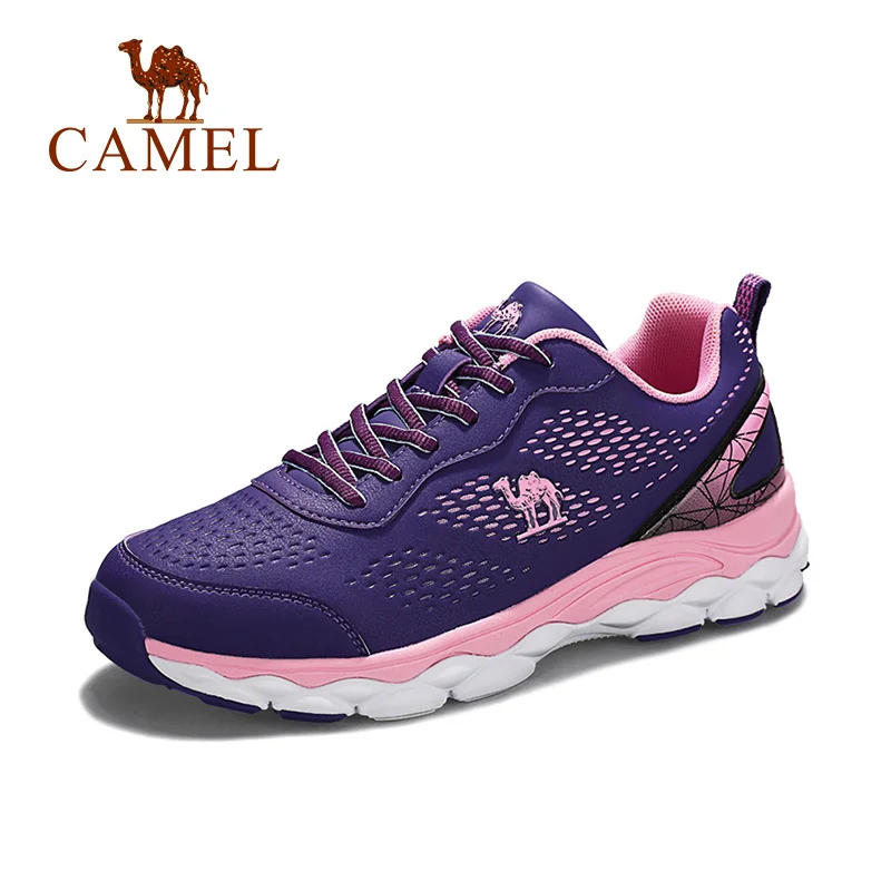 A73318613-Purple CAMEL/женские кроссовки; модные легкие дышащие кроссовки с амортизацией; сезон осень-зима; спортивные кроссовки для занятий спортом на открытом воздухе - Цвет: A73318613-Purple