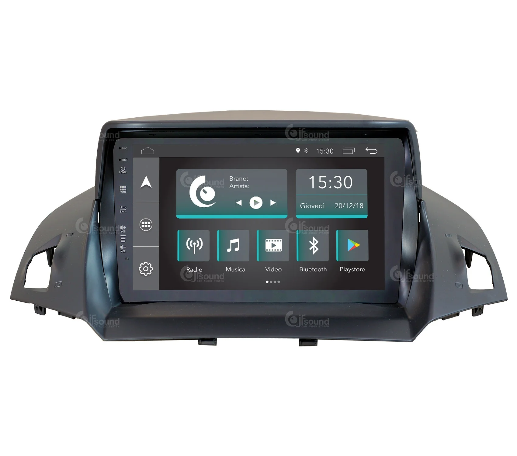 Автомобильный радиоприемник Ford Kuga C Max Android Gps Bluetooth Wi Fi Usb сенсорный экран Full Hd
