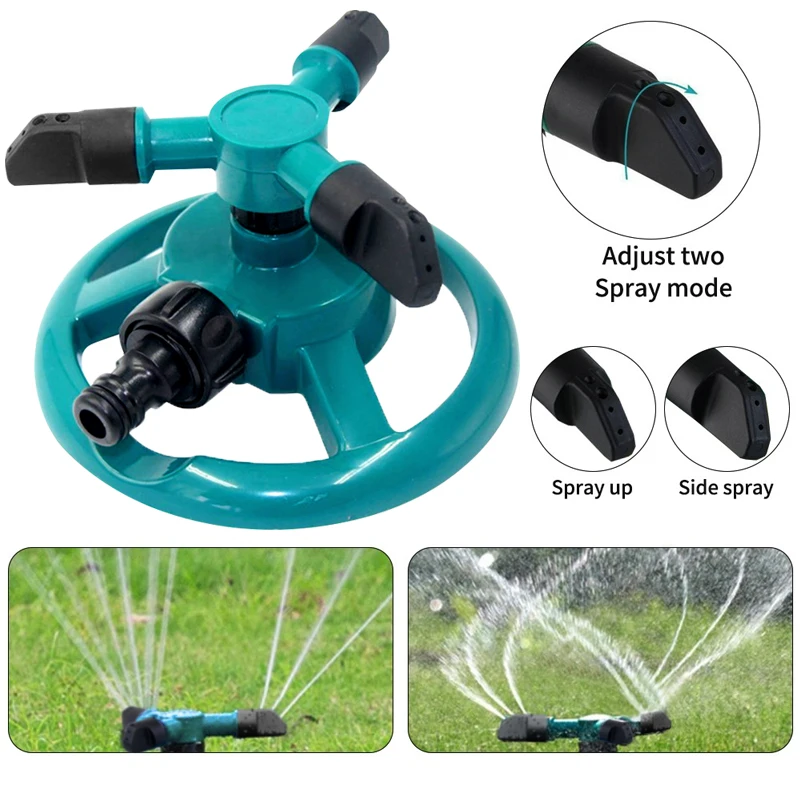 Автоматический садовый разбрызгиватель вращающийся на 360 градусов |