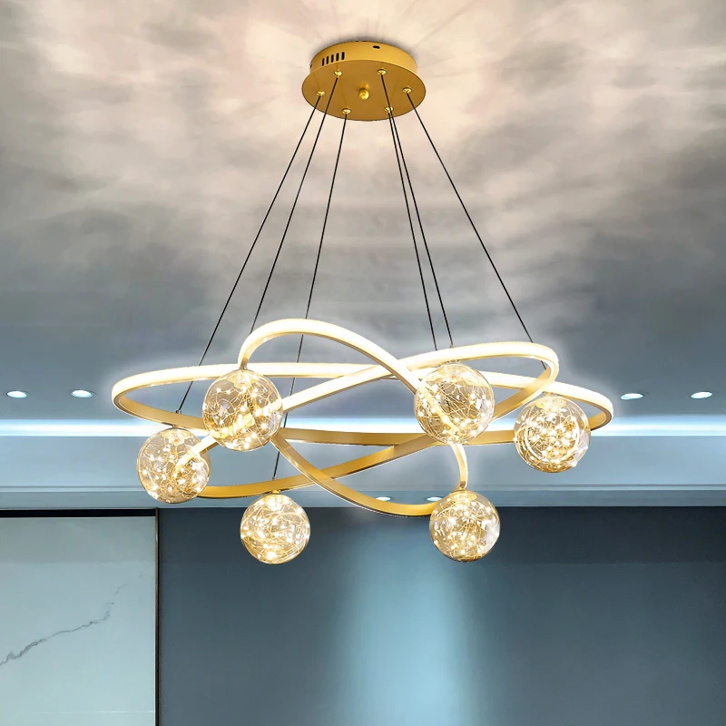 Скандинавский домашний декор Подвесная лампа для столовой комнатный светильник