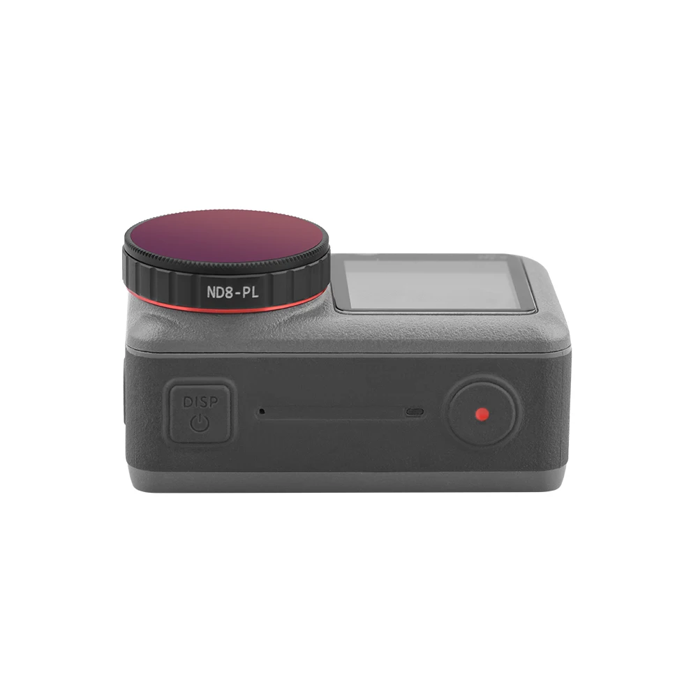 

For DJI OSMO ACTION Camera Filter B Material UV Lens CPL Lens ND4 Lens ND8 Lens ND16 Lens ND32 Lens ND4-PL Lens Protector