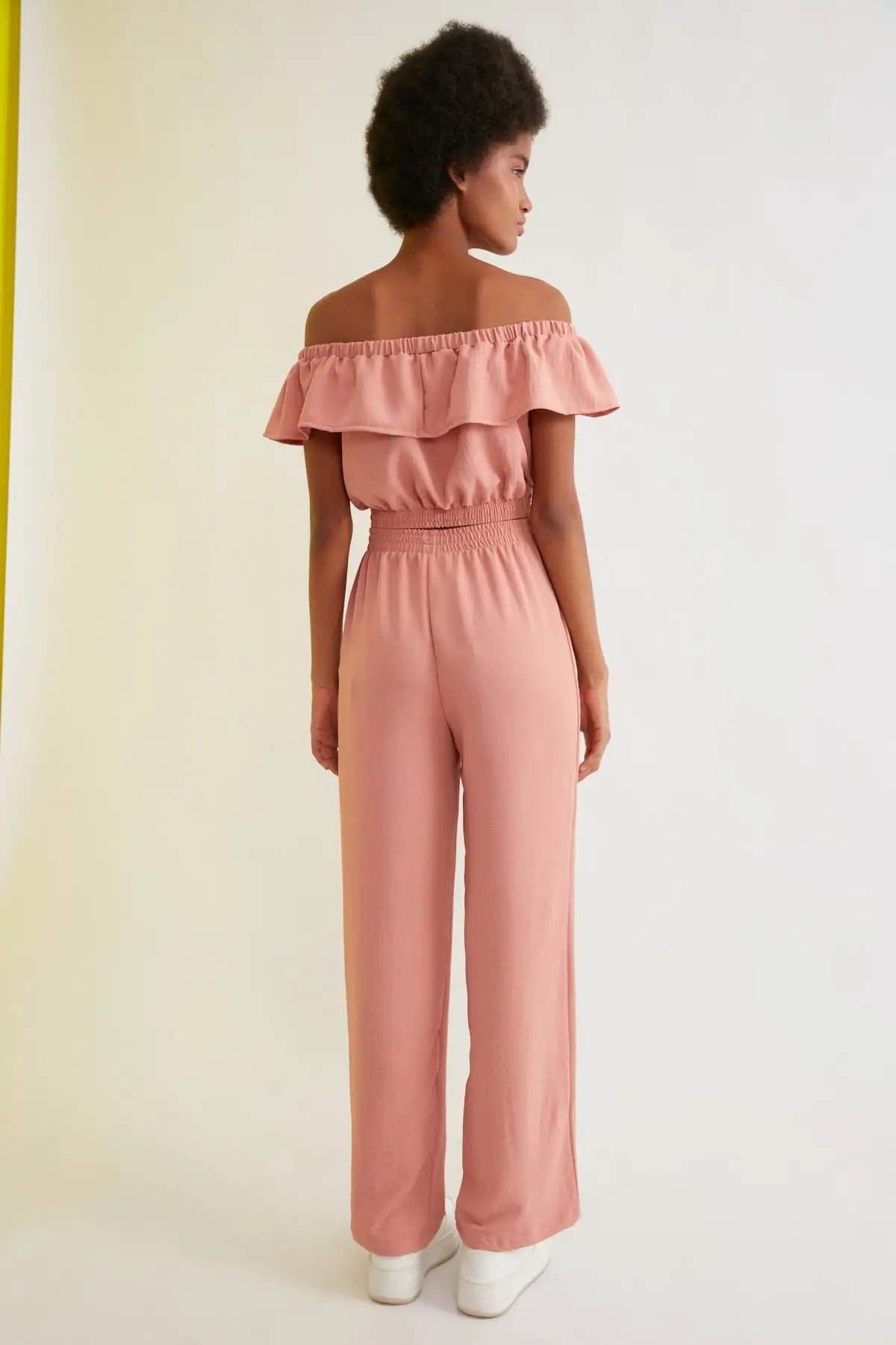 

Dried Rose High Waist Trousers zara woman 2020 y2k pants traf harajuku pantolones de mujer