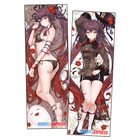 Хобби Экспресс аниме дакимакура японский отаку уайфу обнимающая Подушка Чехол Ху Тао геншин ударный 211017