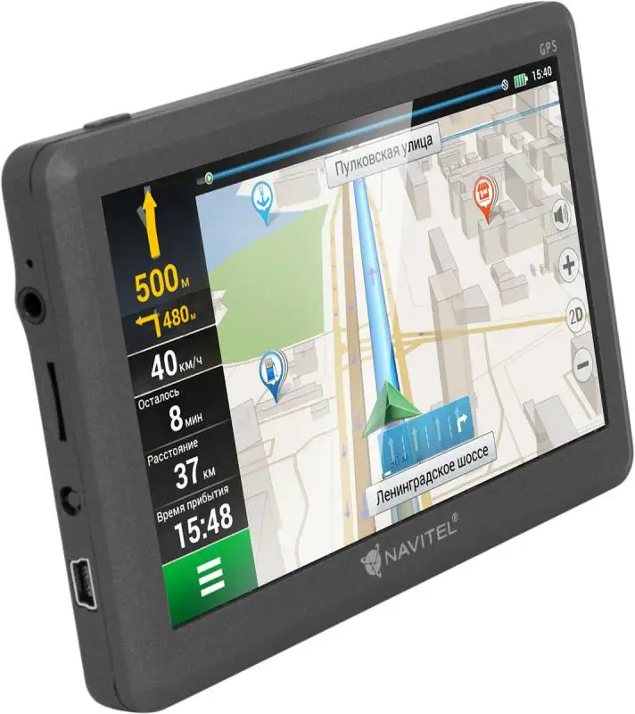 Навигатор Автомобильный GPS Navitel C500 5&quot 480x272 4Gb microSDHC черный | Автомобили и мотоциклы
