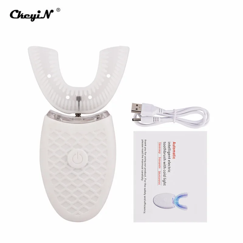 Беспроводная электрическая зубная щетка автоматическая ультразвуковая 360