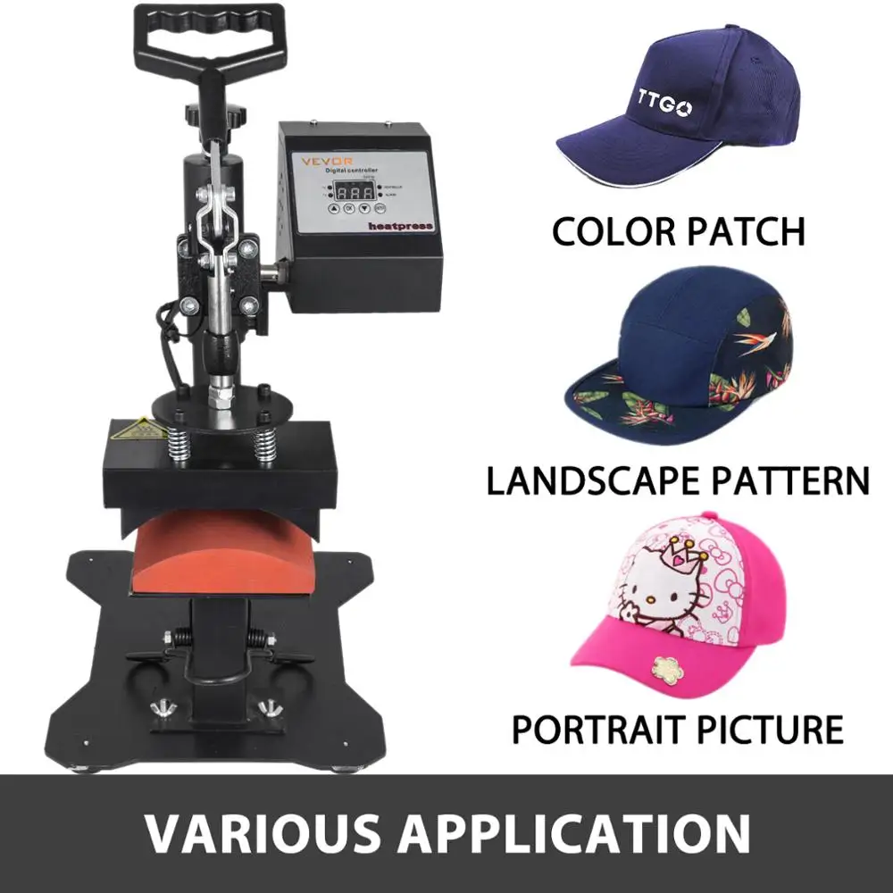 

Digital Swing Away Hat Heat Press Machine Heat Press for Hats