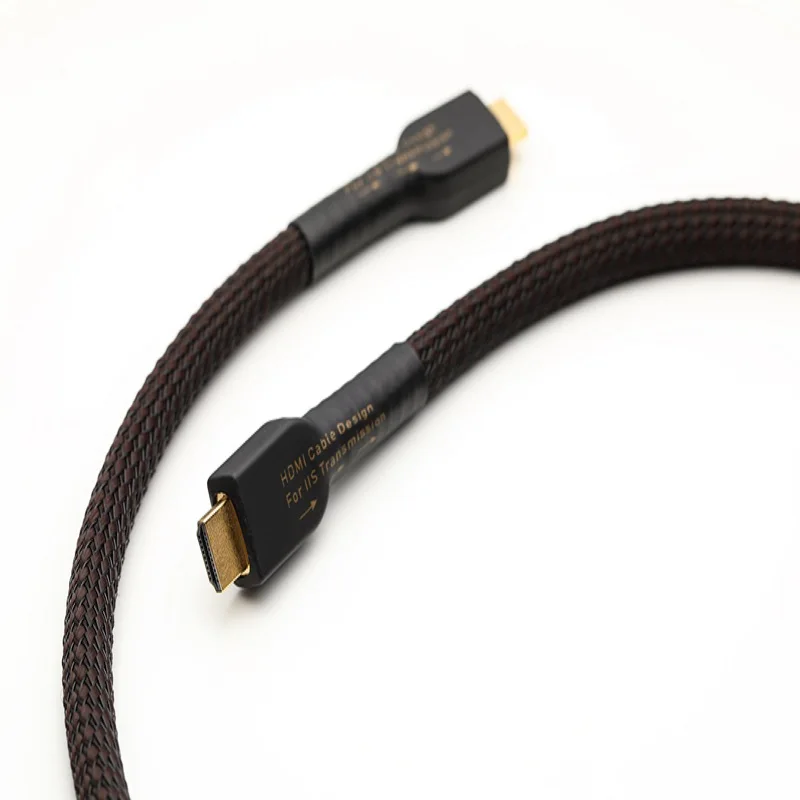 GU HDMI IIS кабель HiFi EXQUiS провод из бескислородной Медь с позолоченным штепселем I2S