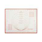 Силиконовый коврик для выпечки и раскатки теста.