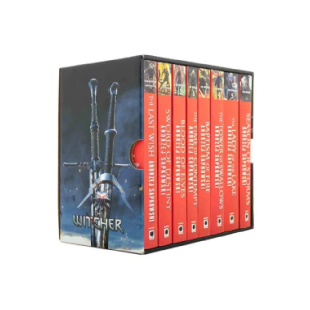 Tanie Seria Wiedźmin 8 Książki Wydanie Specjalne Andrzej Sapkowski Literatura Ogólna Kultura Historia Powieść Strona Bajki Geralt Człowiek Z Magicznymi Mocami Dorosły Hobby Zabawa Akcja Przygoda Fantasy 2022 Ulubiona Praca W