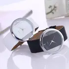 Кожаные кварцевые часы reloj mujer Ransparent циферблат женские часы женские роскошные круглые часы relojes para mujer Часы Лидирующий бренд